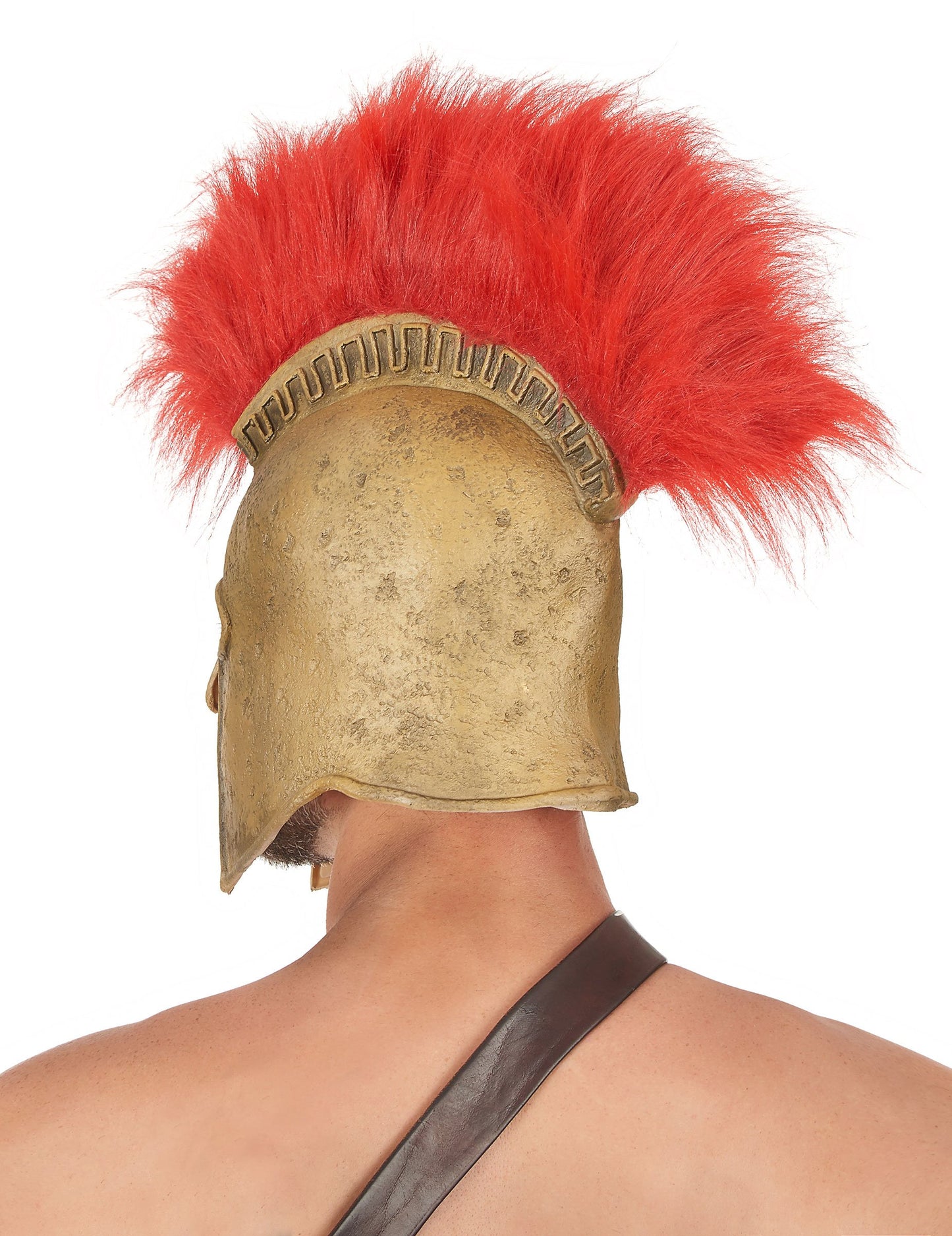 A luxus római gladiátor sisak hátulról