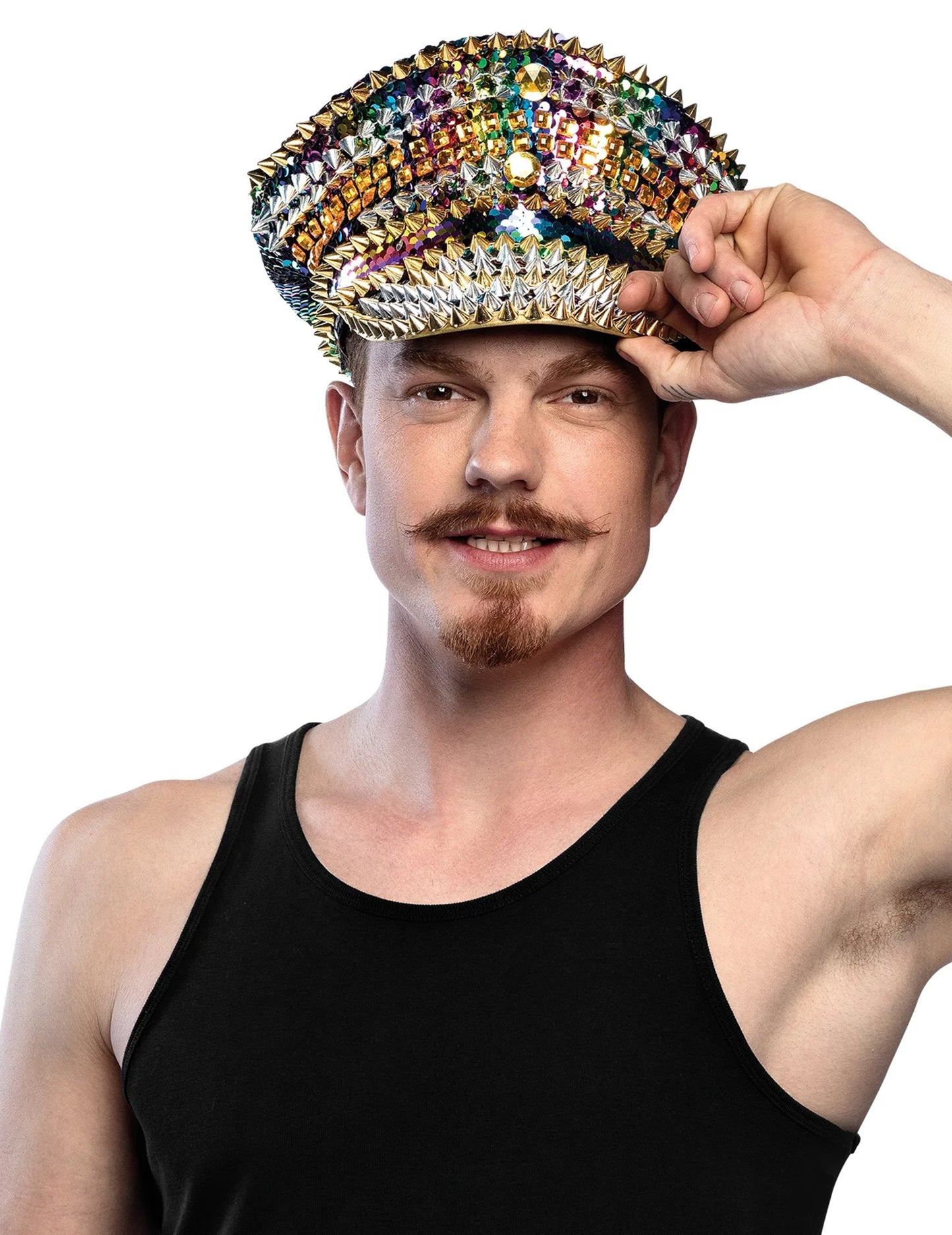 Szivárvány sapka felnőtt körmökkel