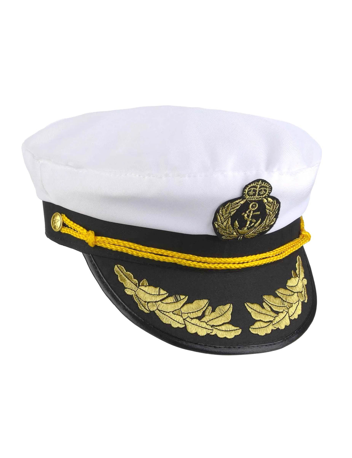 Háromnegyed nézetű hajóskapitány-sapka