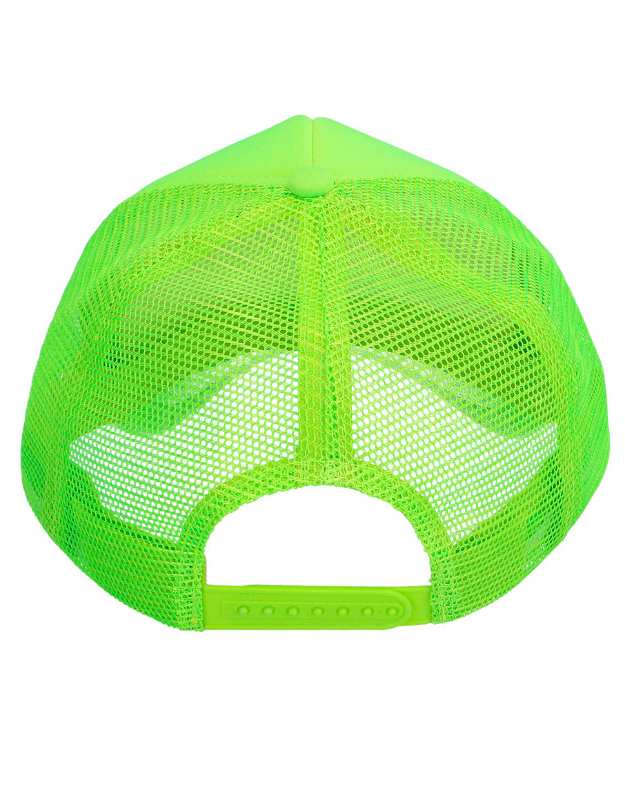 Felnőtt fluoreszkáló zöld sapka