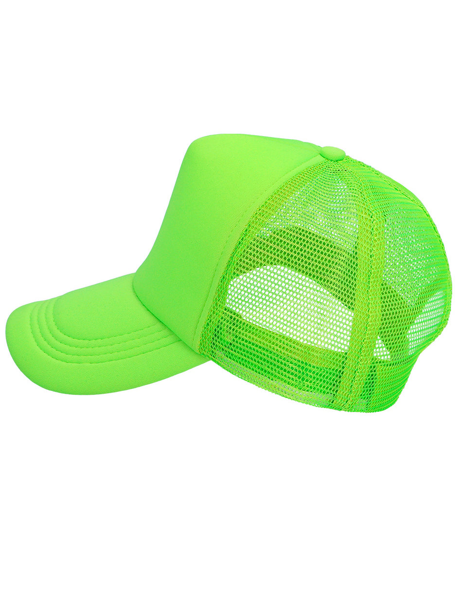 Felnőtt fluoreszkáló zöld sapka