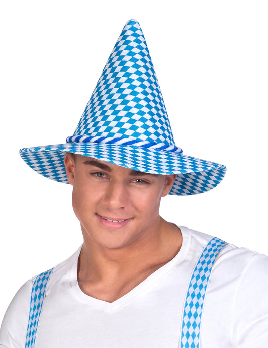 Bajor bajor és fehér felnőtt kalap