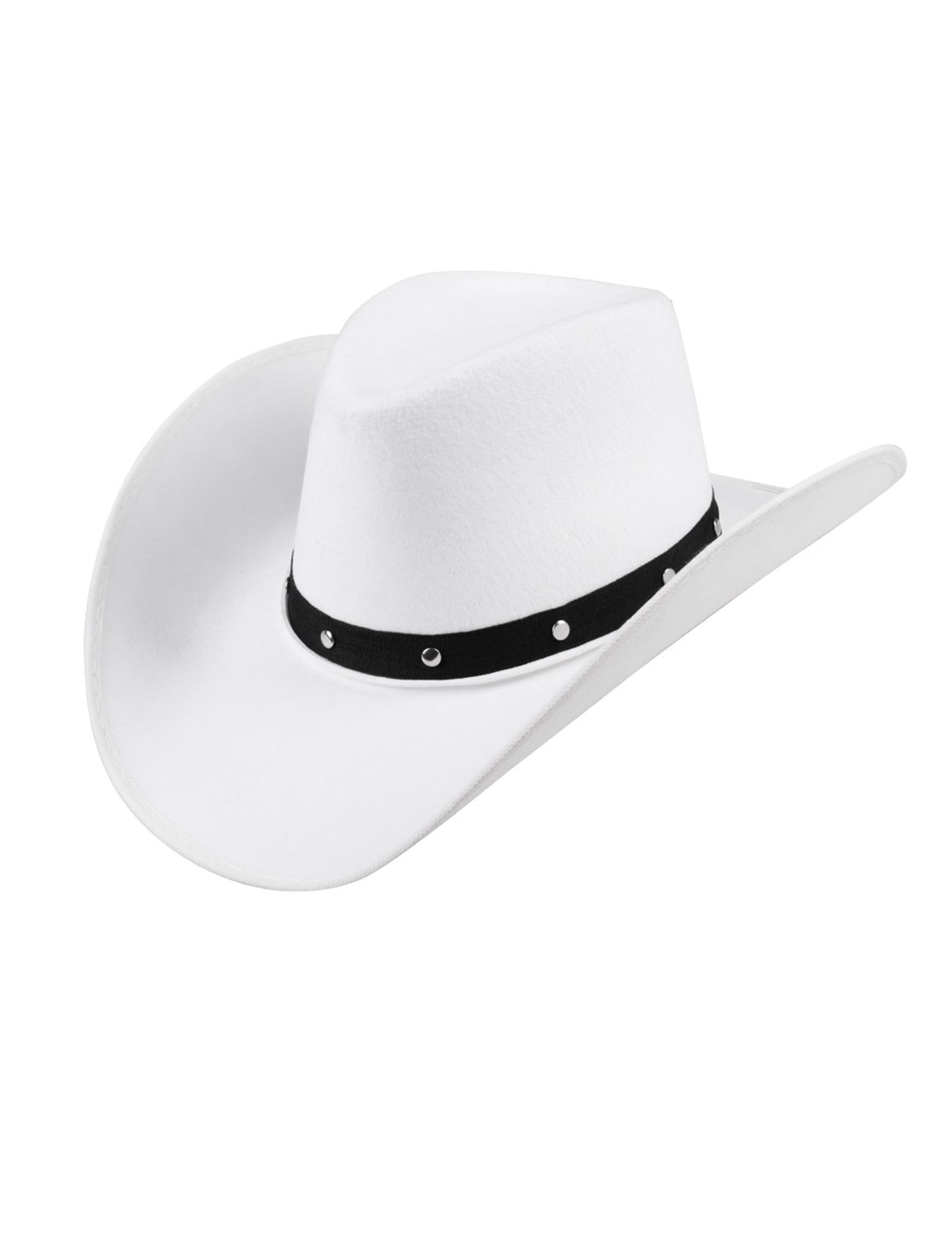 Fehér és fekete felnőtt cowboy kalap