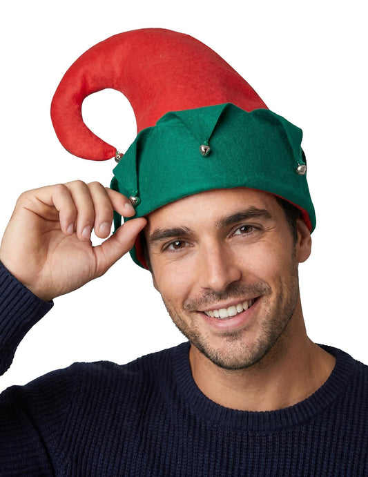 Lutin kalap felnőtt karácsonyi harangokkal