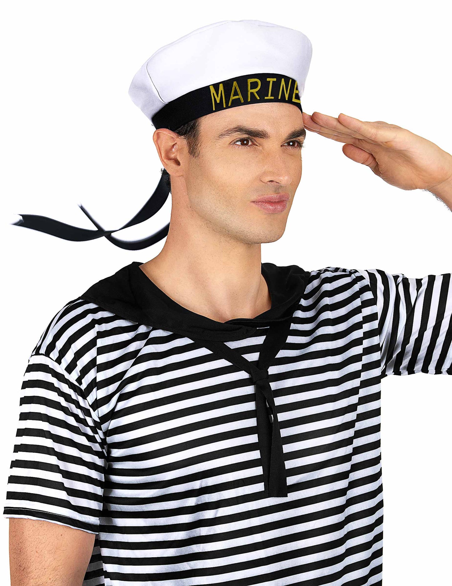 Navy kalap fekete felnőtt szalag