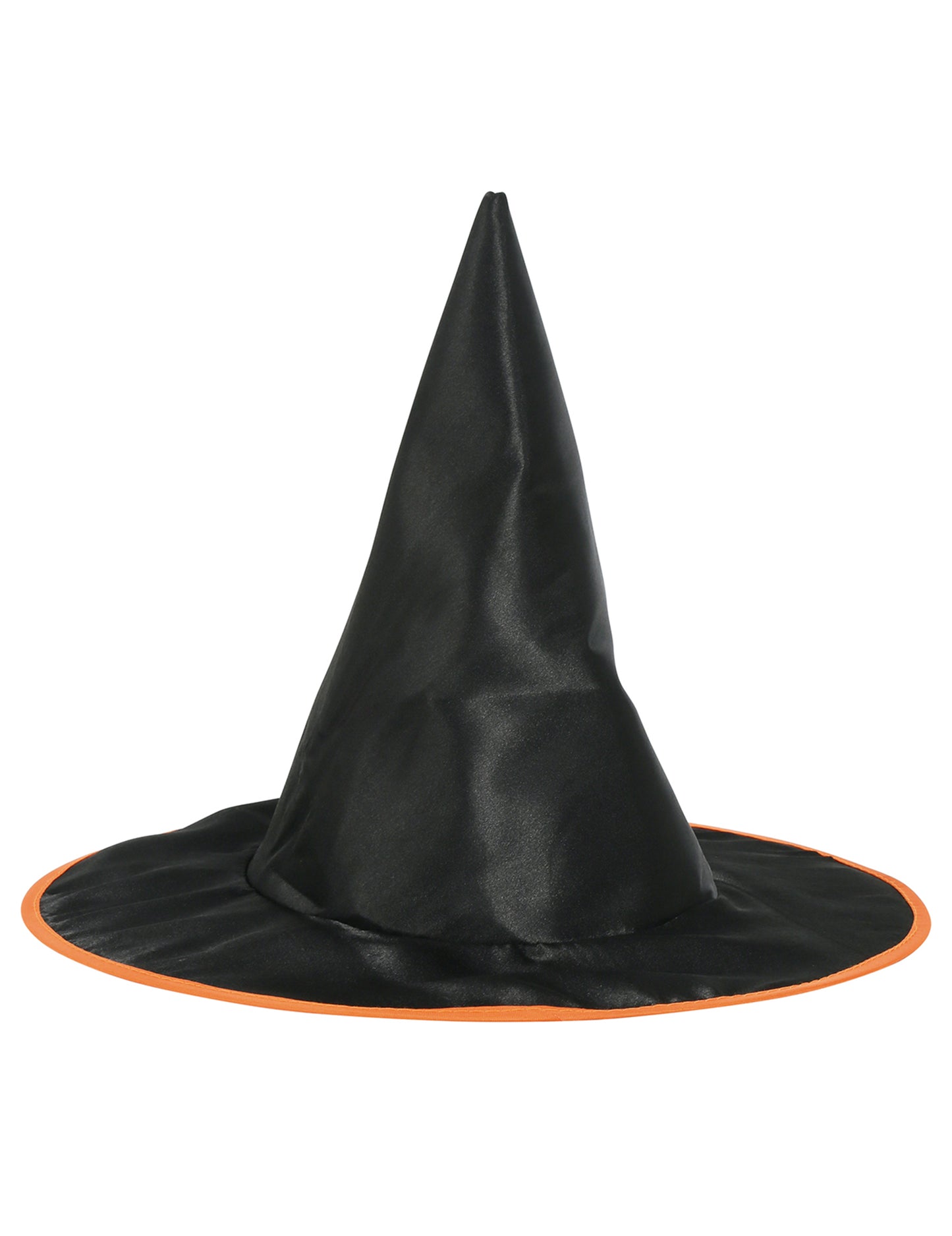 Boszorkány kalap narancssárga gyermek szegélyével