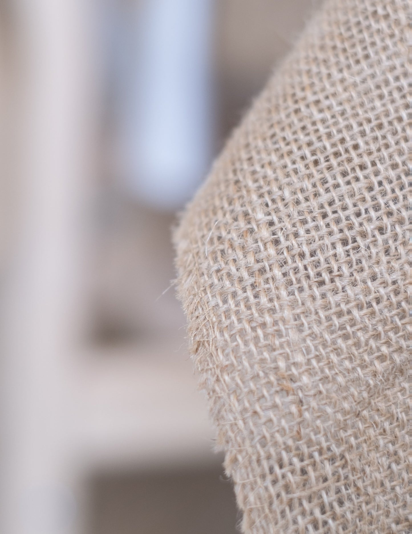 Natúr jutából készült asztali futószalag 30cm x 5m