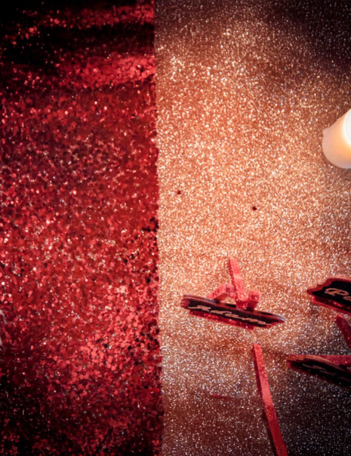 Csillogó arany csillámos asztali futó 30 cm x 3 m vágandó