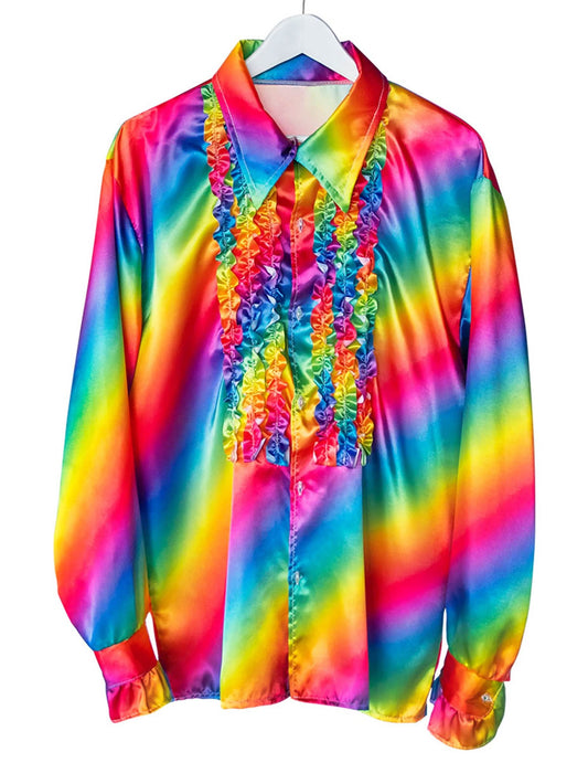 Felnőtt ív-en-ciel disco ing