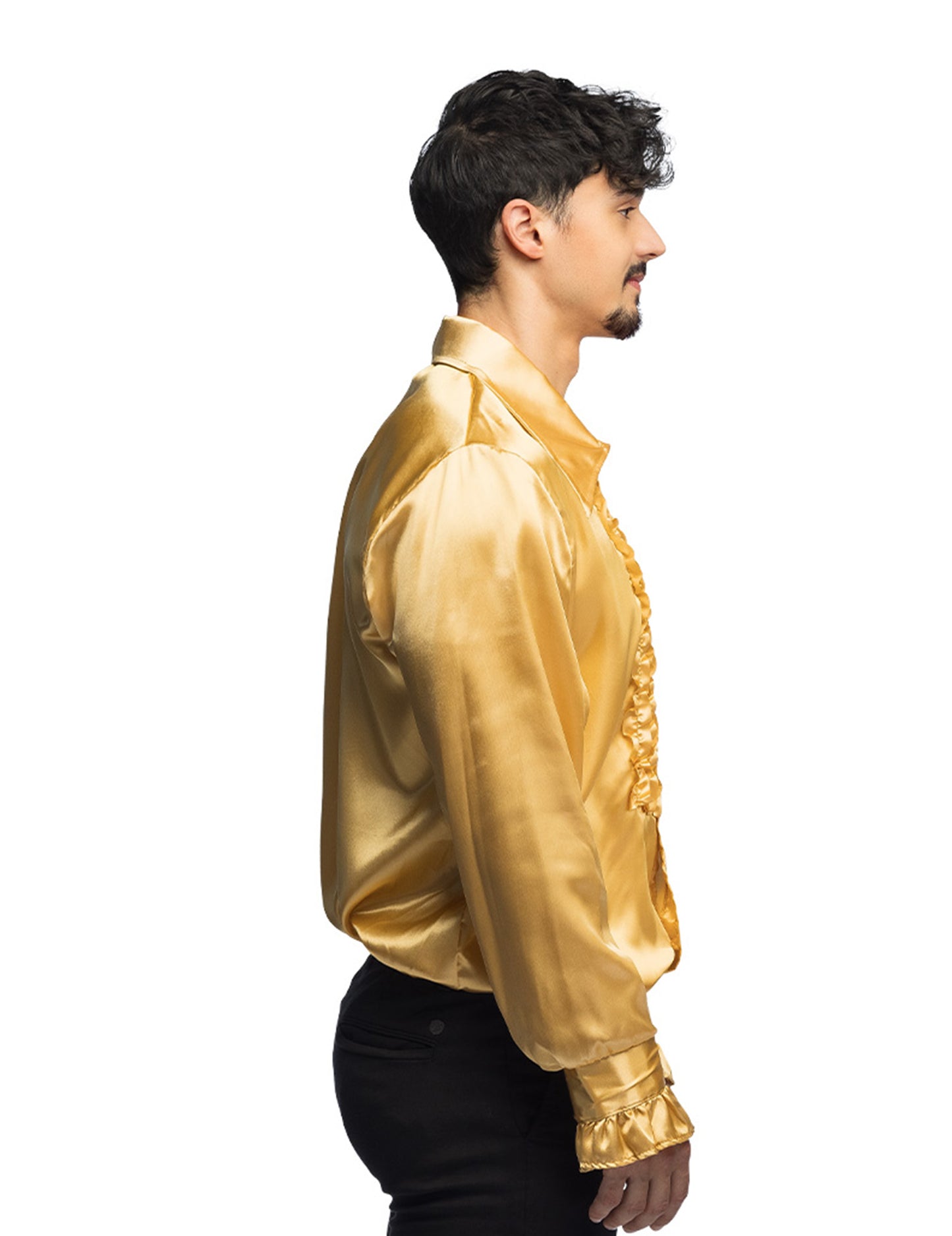 Férfi arany disco ing