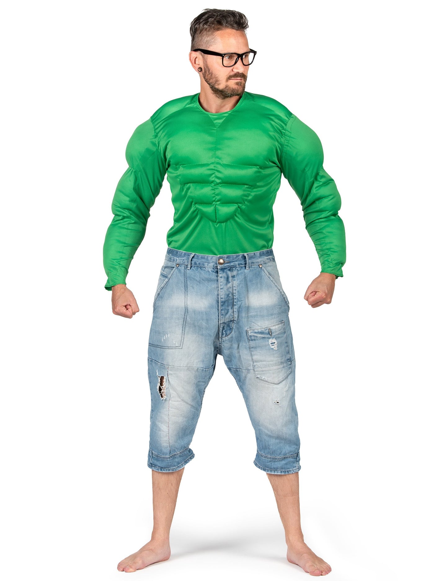 Felnőtt zöld izmok ing