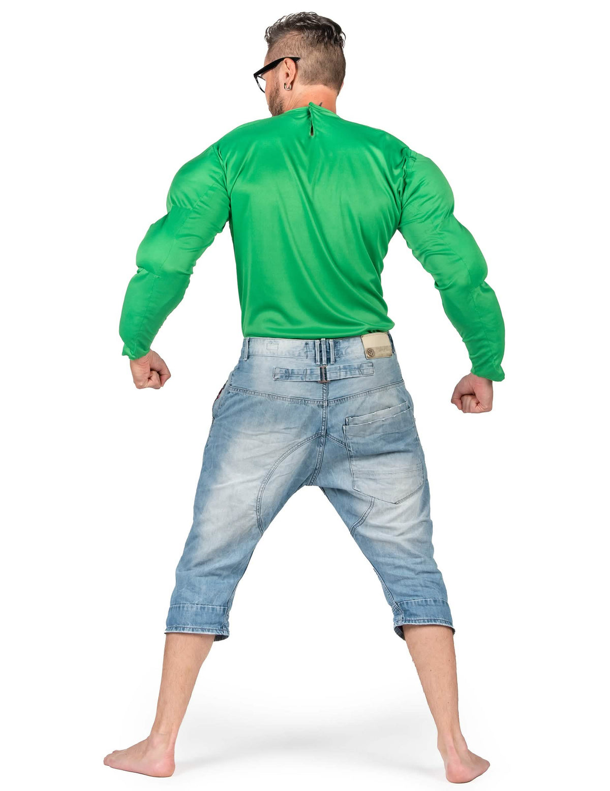 Izmos zöld felnőtt ing zöld