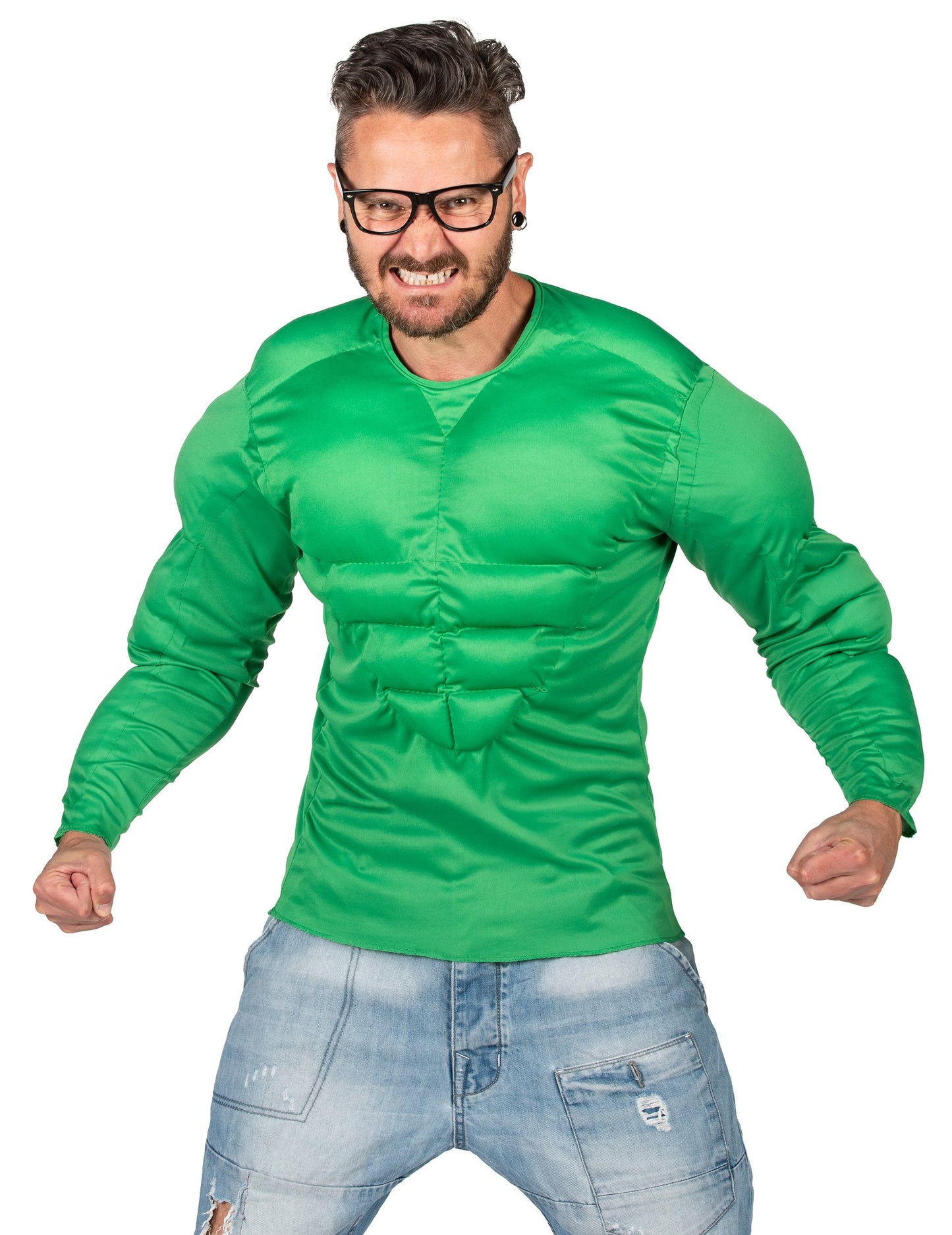 Felnőtt zöld izmok ing