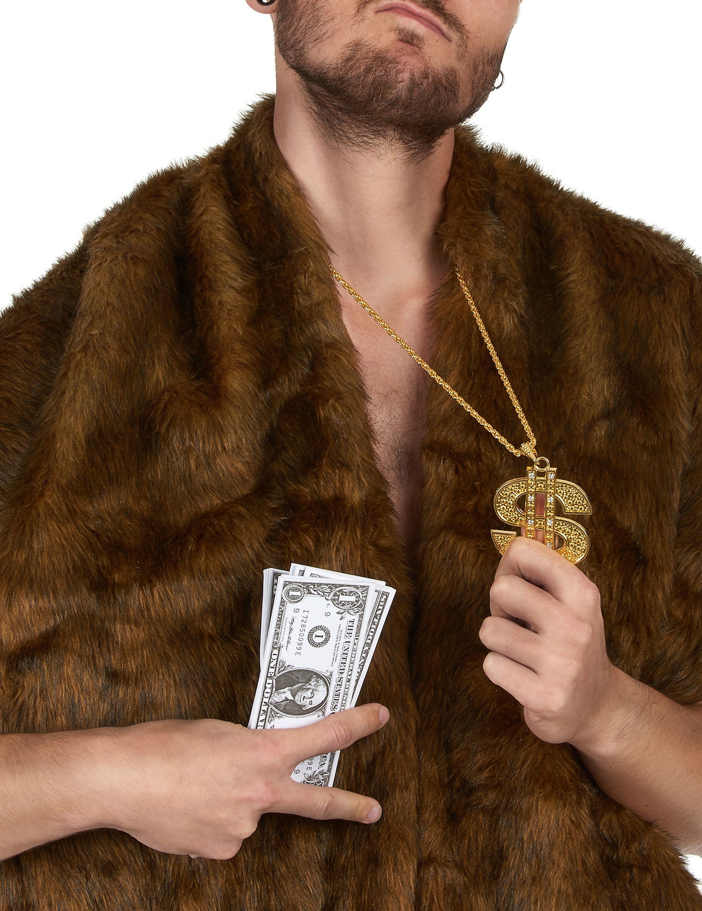 Felnőtt fémdollár nyaklánc