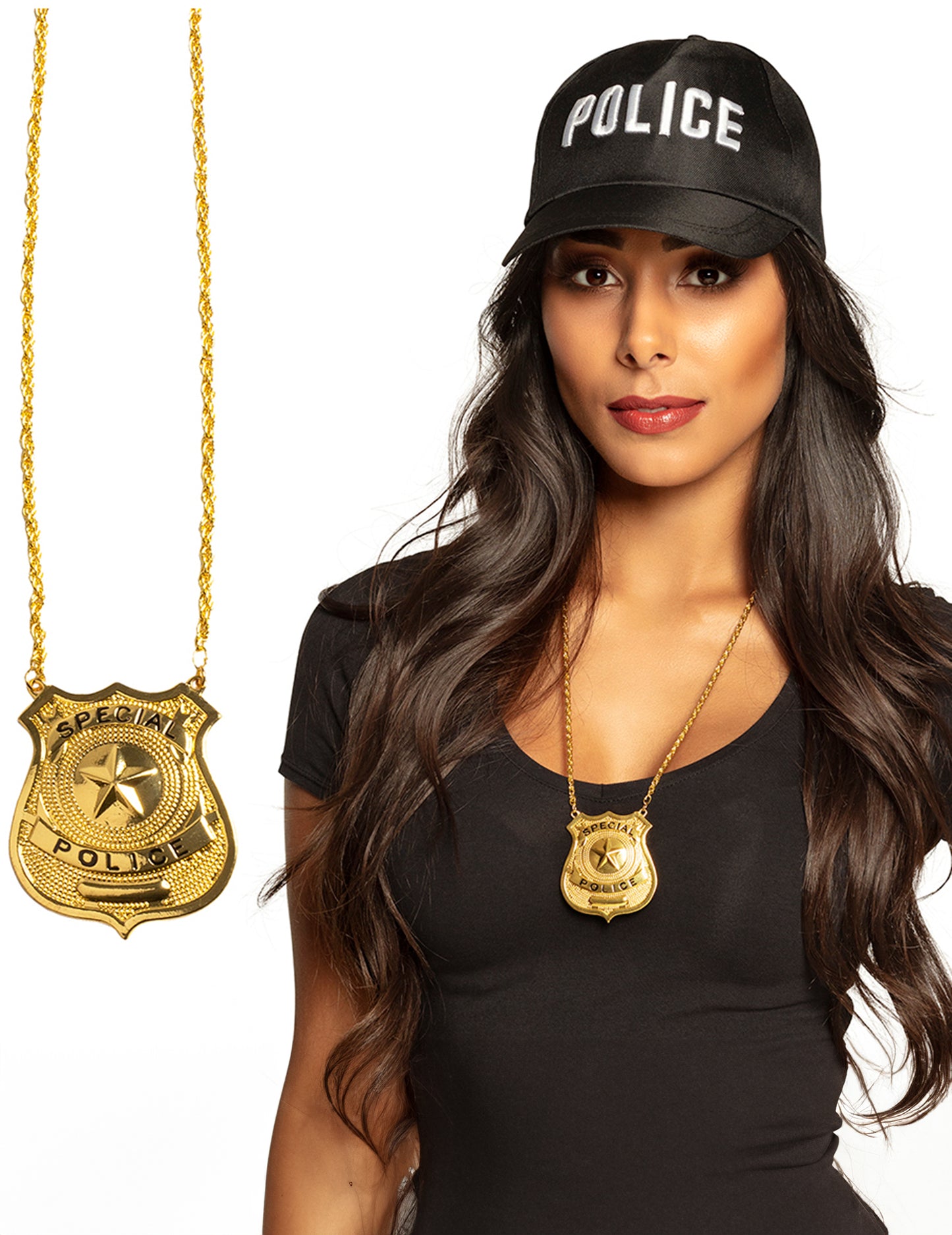 Fém nyaklánc jelvény felnőtt aranyozott betűtípus