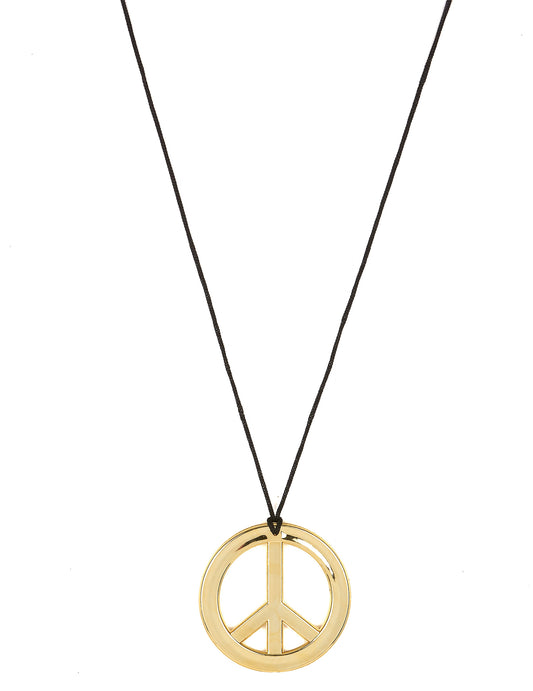 Collier hippie or adulte
