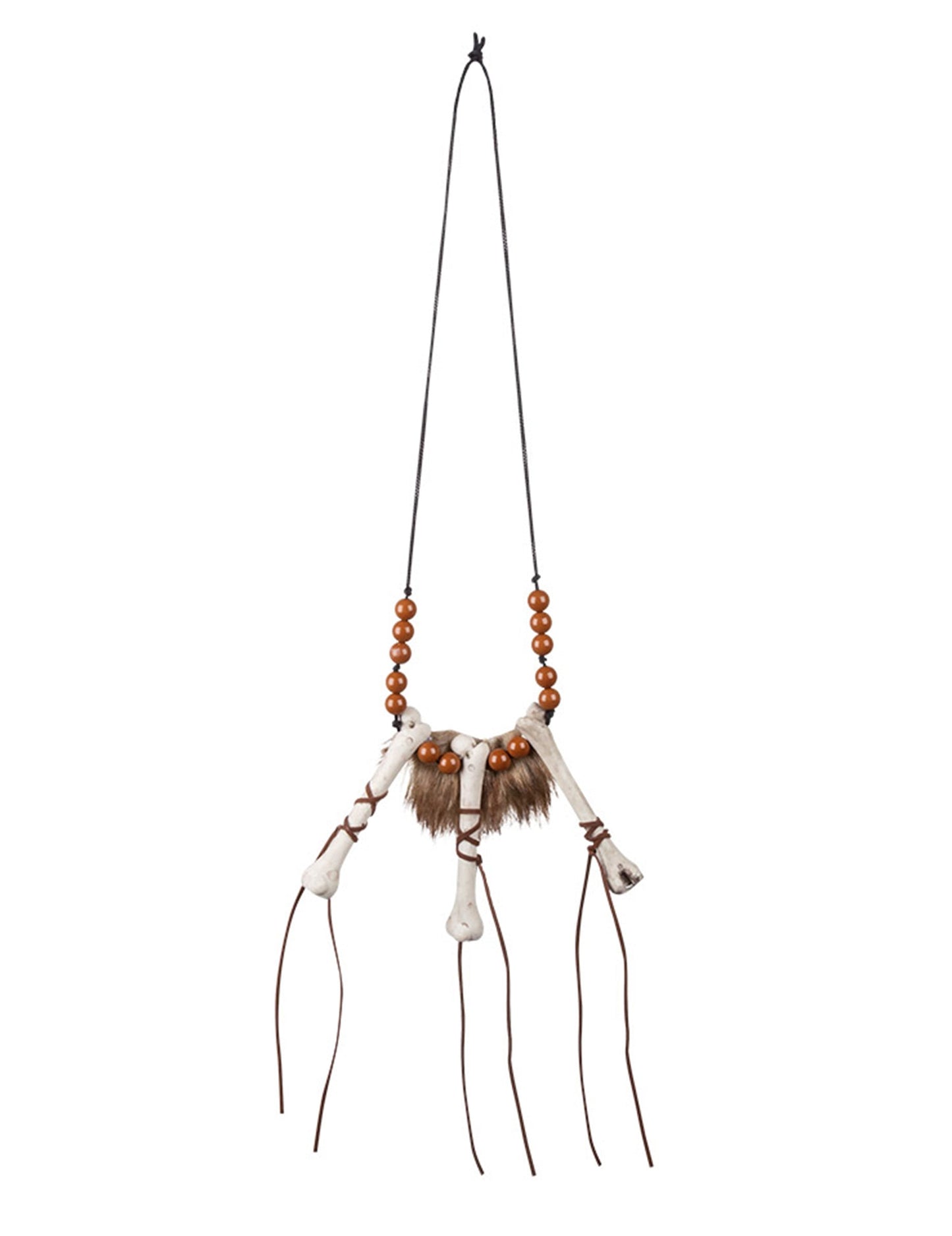 Vue d'ensemble du collier os vaudou