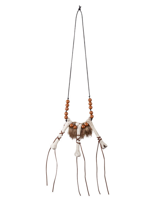 Vue d'ensemble du collier os vaudou
