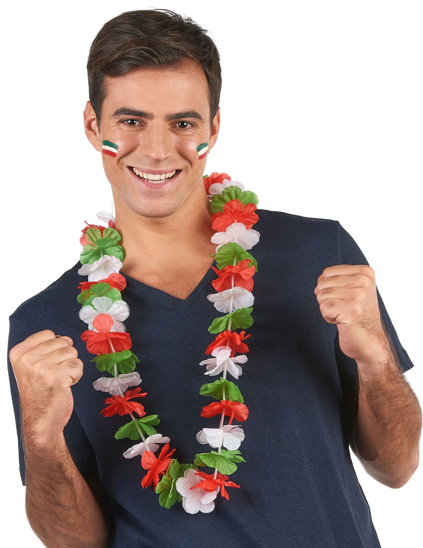 Az olasz szurkolói nyaklánc felnőtteknek bemutatása