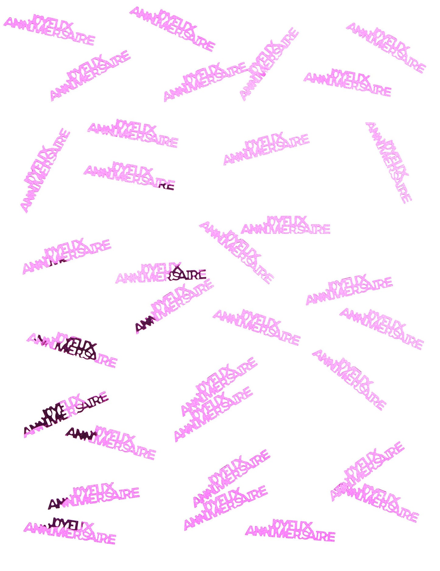 Boldog születésnapot asztal konfetti fuchsia 15 g