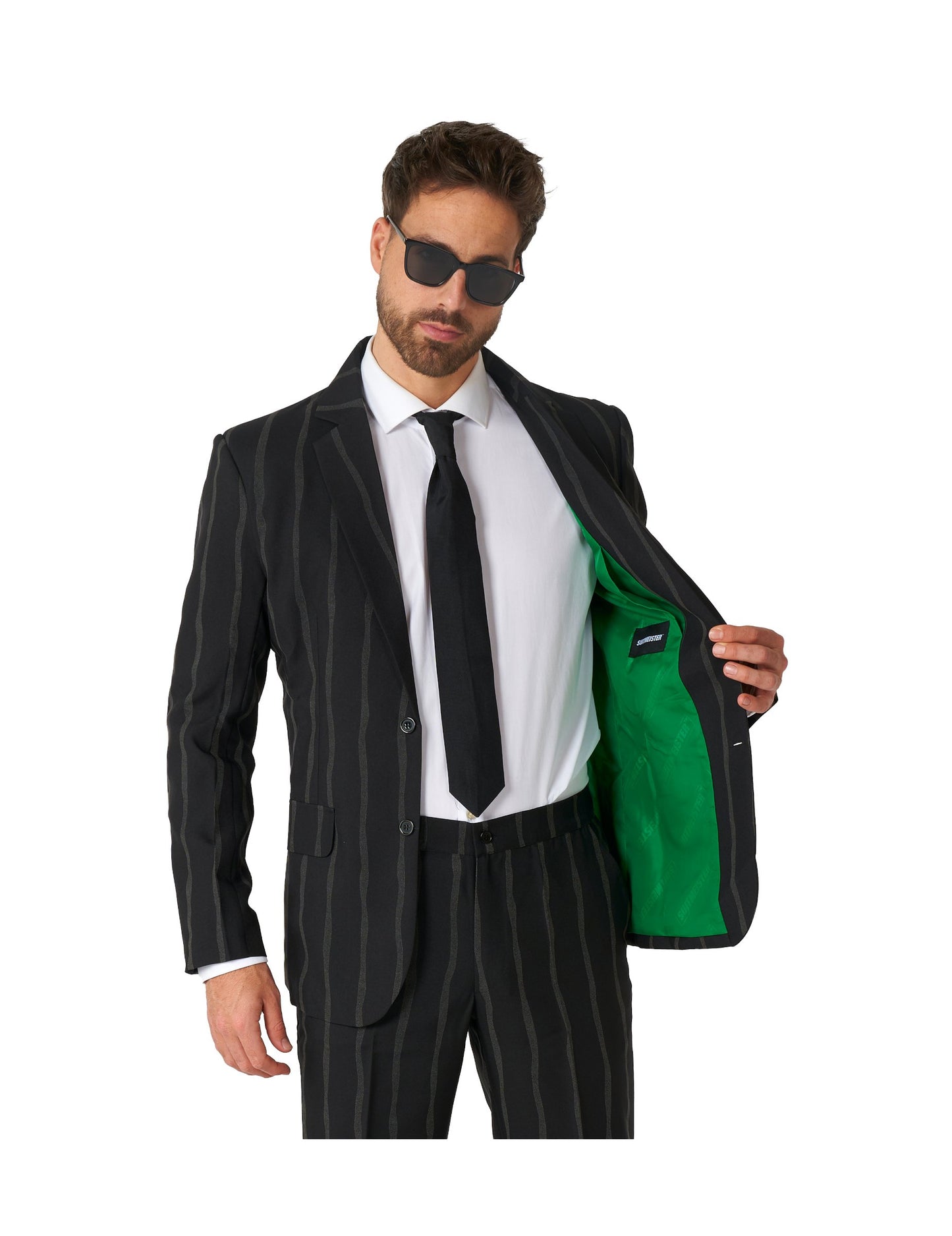 Jelmez foszforeszkáló csíkokkal, Suitermeister felnőtt