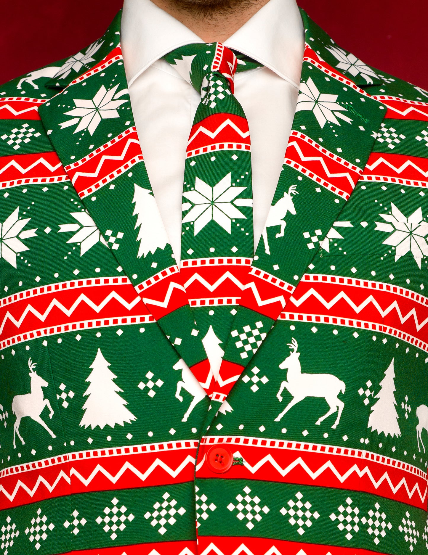 Jelmez Mr. ünnepi zöld ember ellenállt