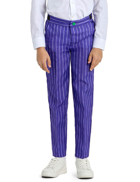 Détail du pantalon du costume Mr. Joker pour enfant