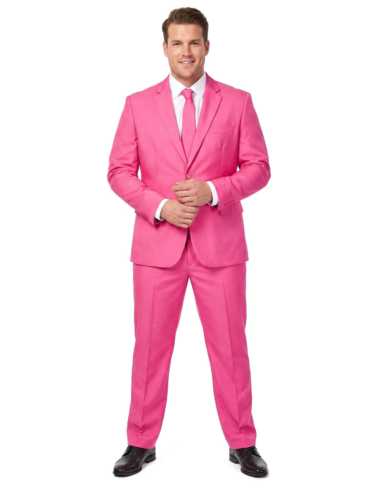 Mr. Solid öltöny rózsaszínben, férfiaknak, Suitmeister™
