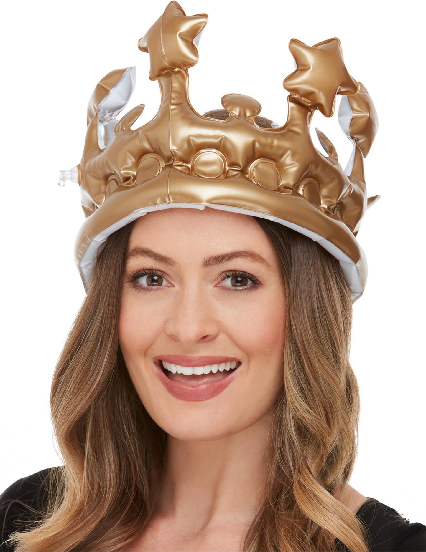 Arany felfújható királykorona