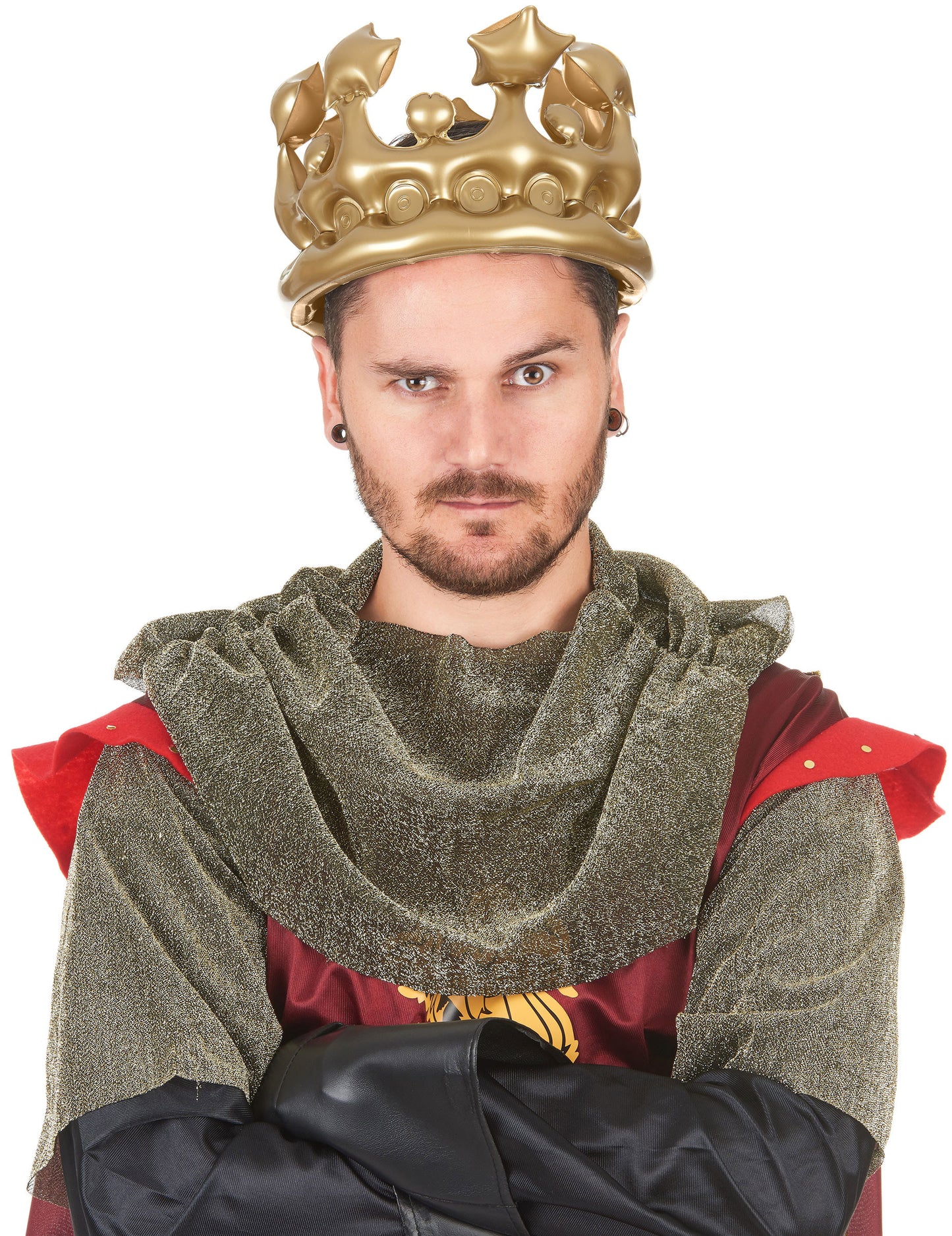 Arany felfújható királykorona