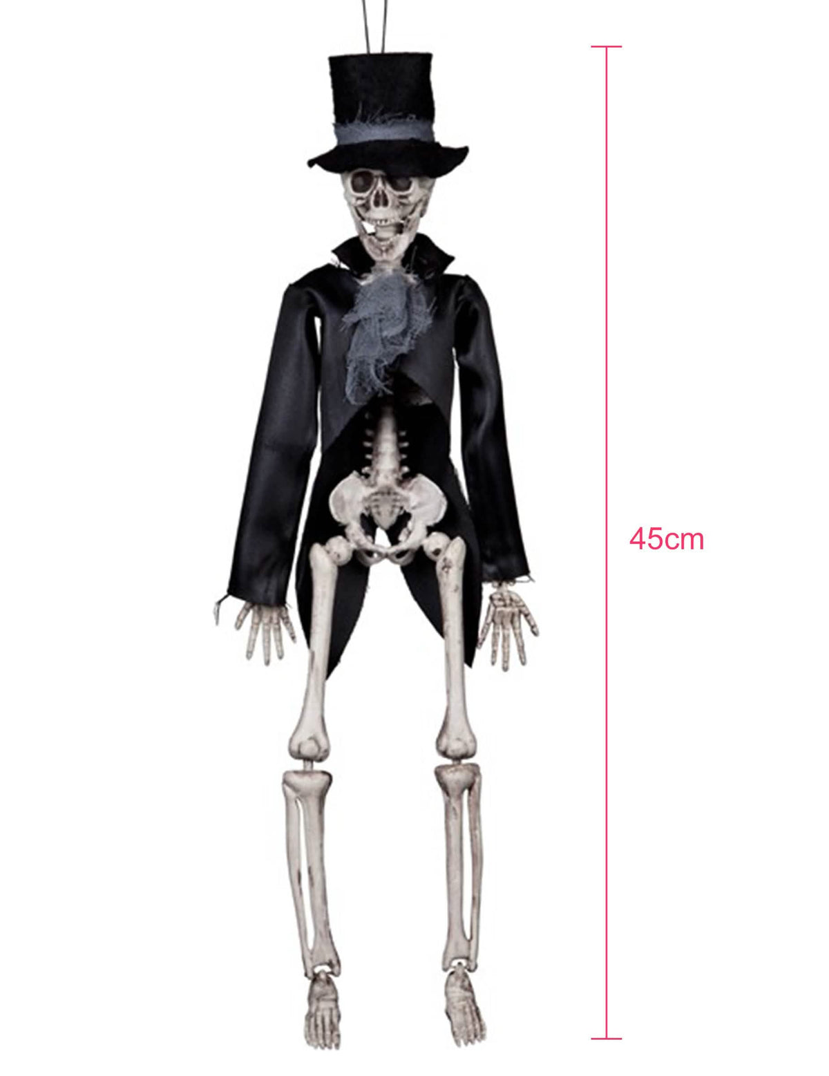 Lógó gótikus menyasszonyi csontváz Halloweenre