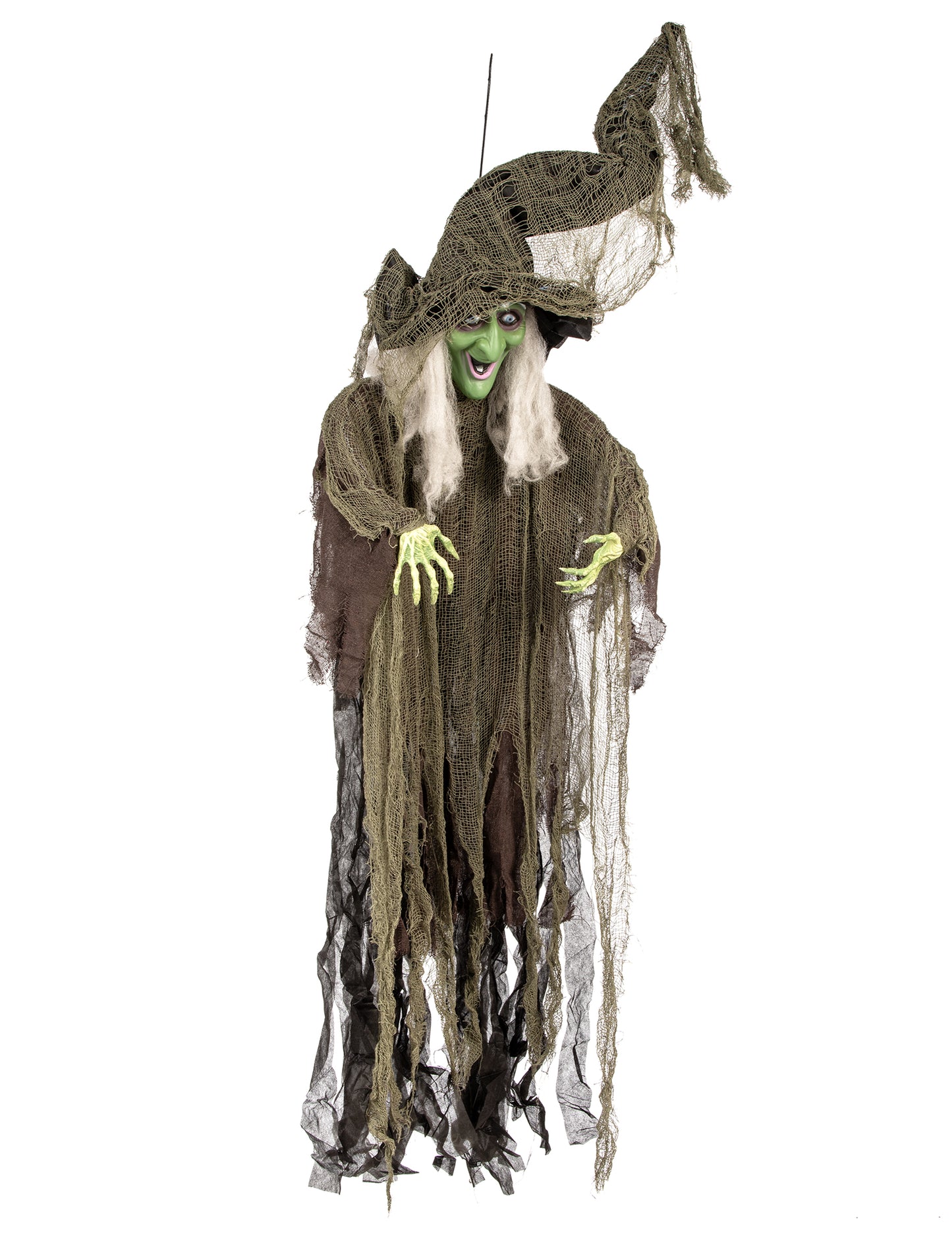 Dekoráció a boszorkány lógása 190 cm -es halloween