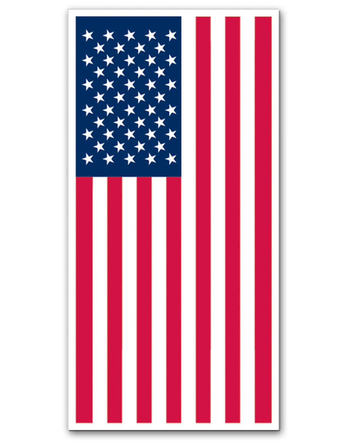 USA ajtódísz bulihoz amerikai zászló motívummal kék fehér piros