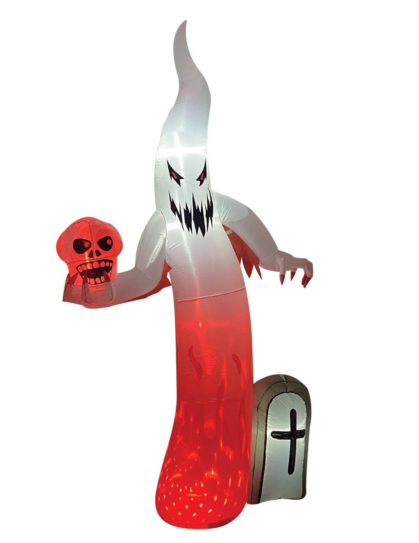 Világító szellem felfújható dekoráció 270 cm