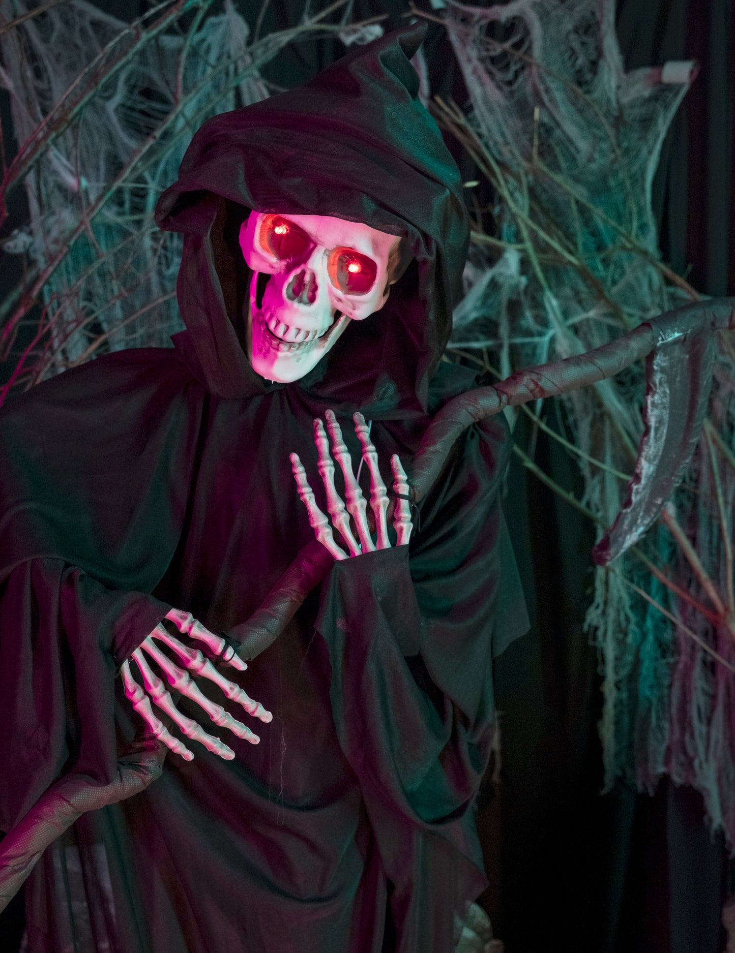 Kaszás álló dekoráció 183cm