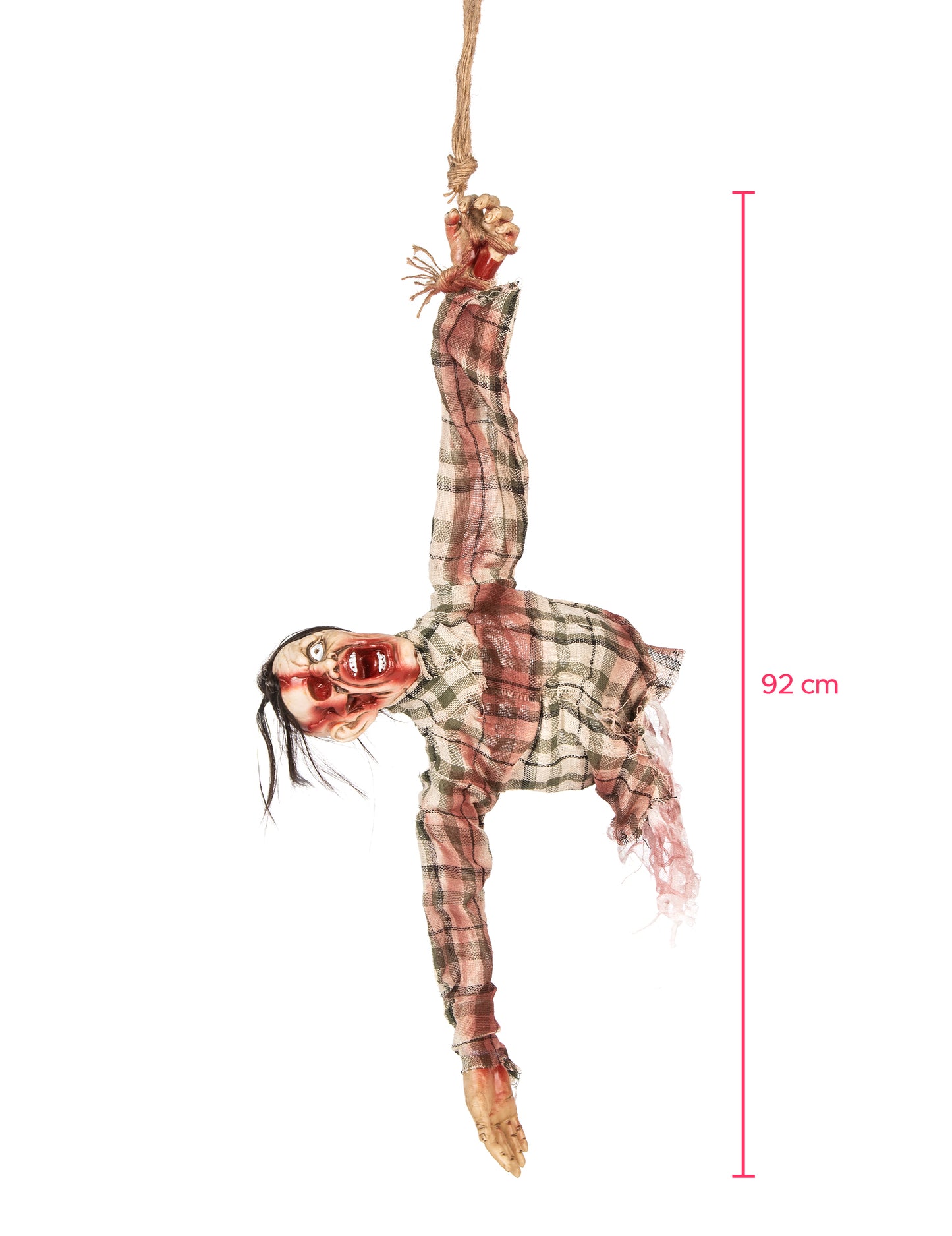 Zombi törzsdekoráció 92 cm Halloween