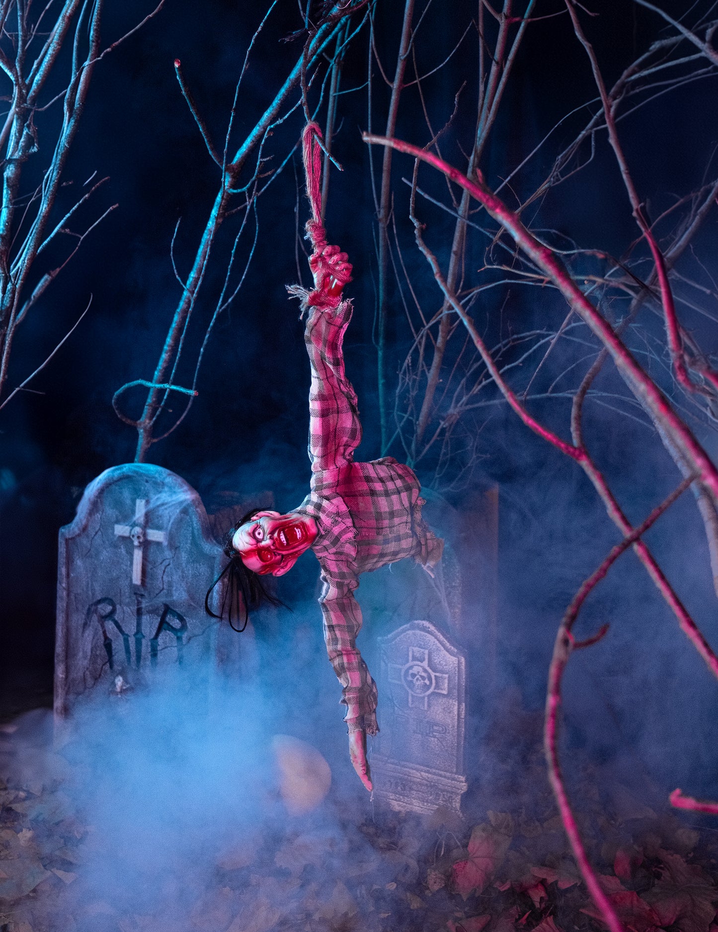 Zombi törzsdekoráció 92 cm Halloween