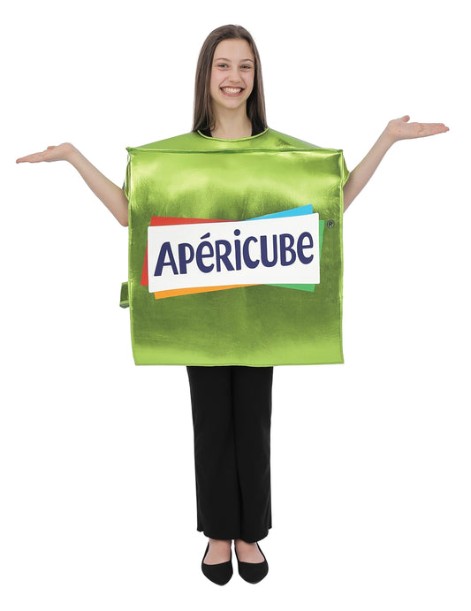 Zöld Apéricube™ gyerek jelmez
