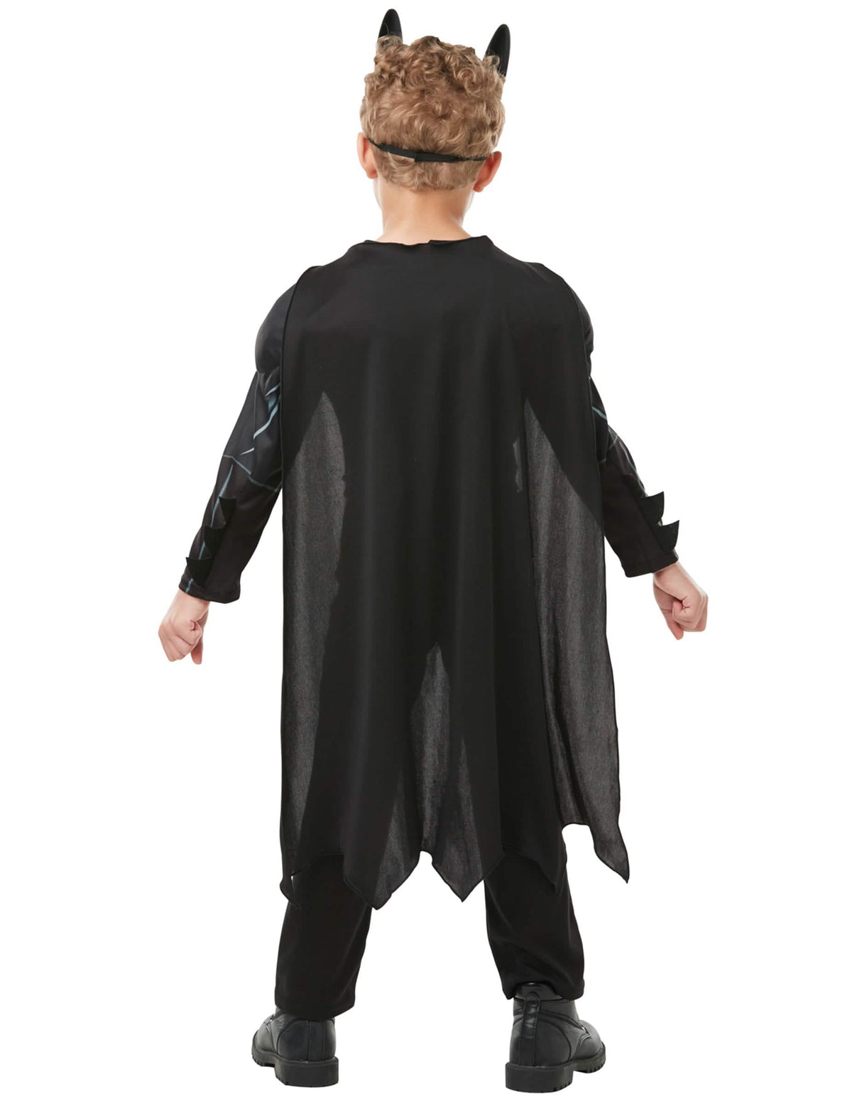 Hátulnézet a Batman luxus maszkos jelmezről fiúknak
