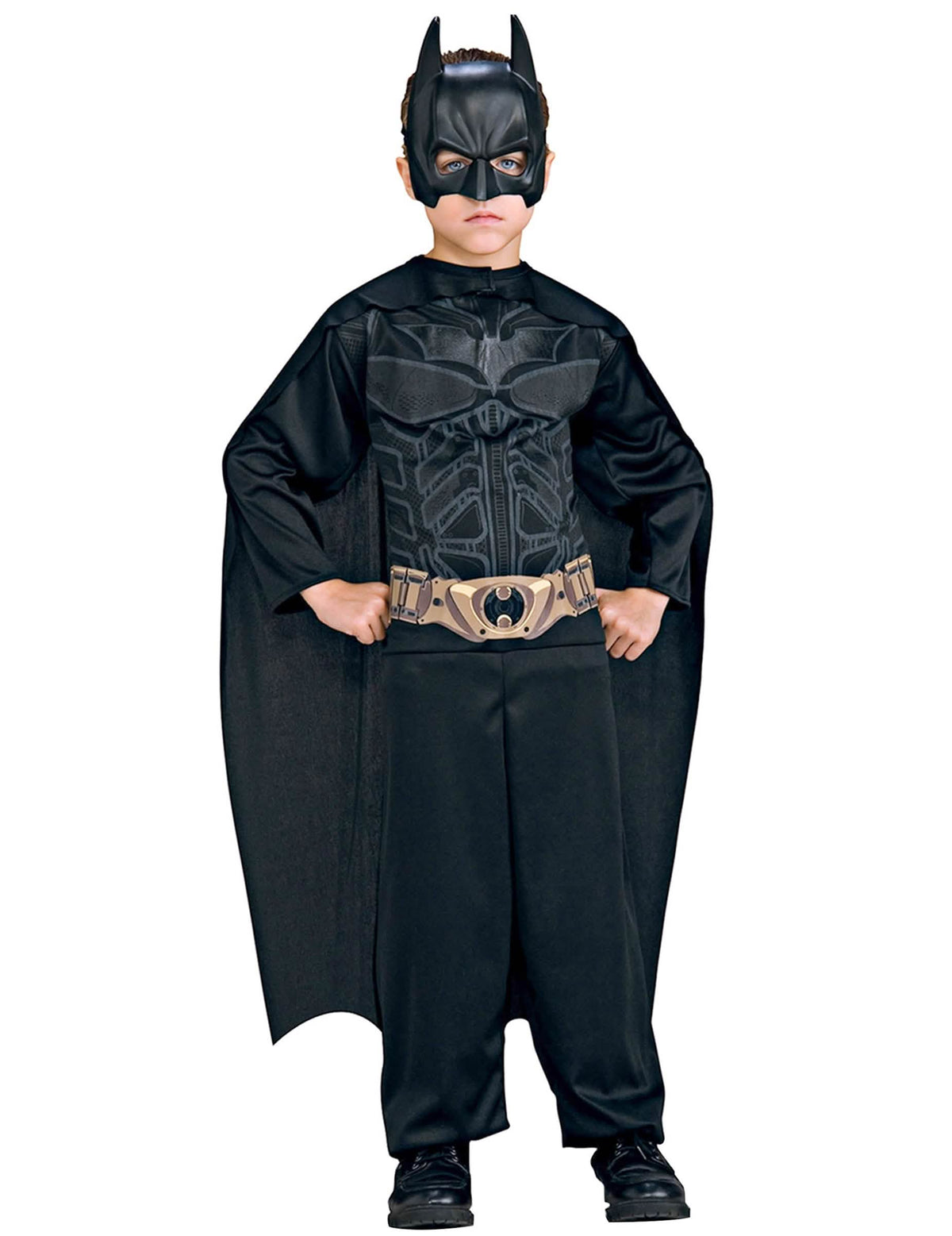 Batman Dark Knight gyermek jelmez fekete köpennyel és maszkkal