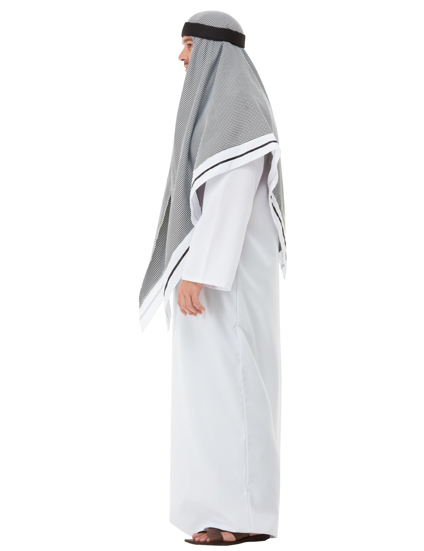 Luxusfehér sheikh álruhás