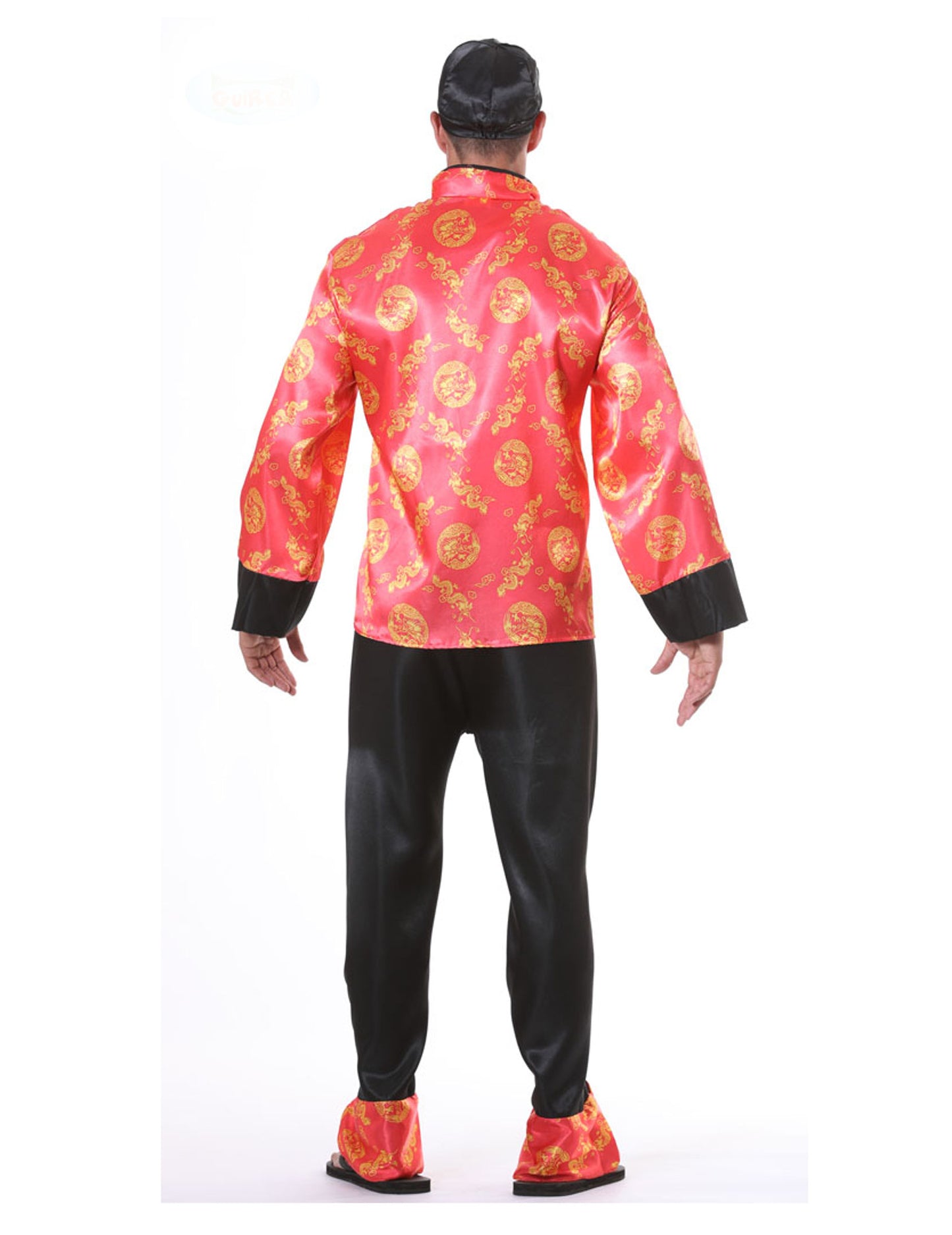 Piros és arany kínai álruhás