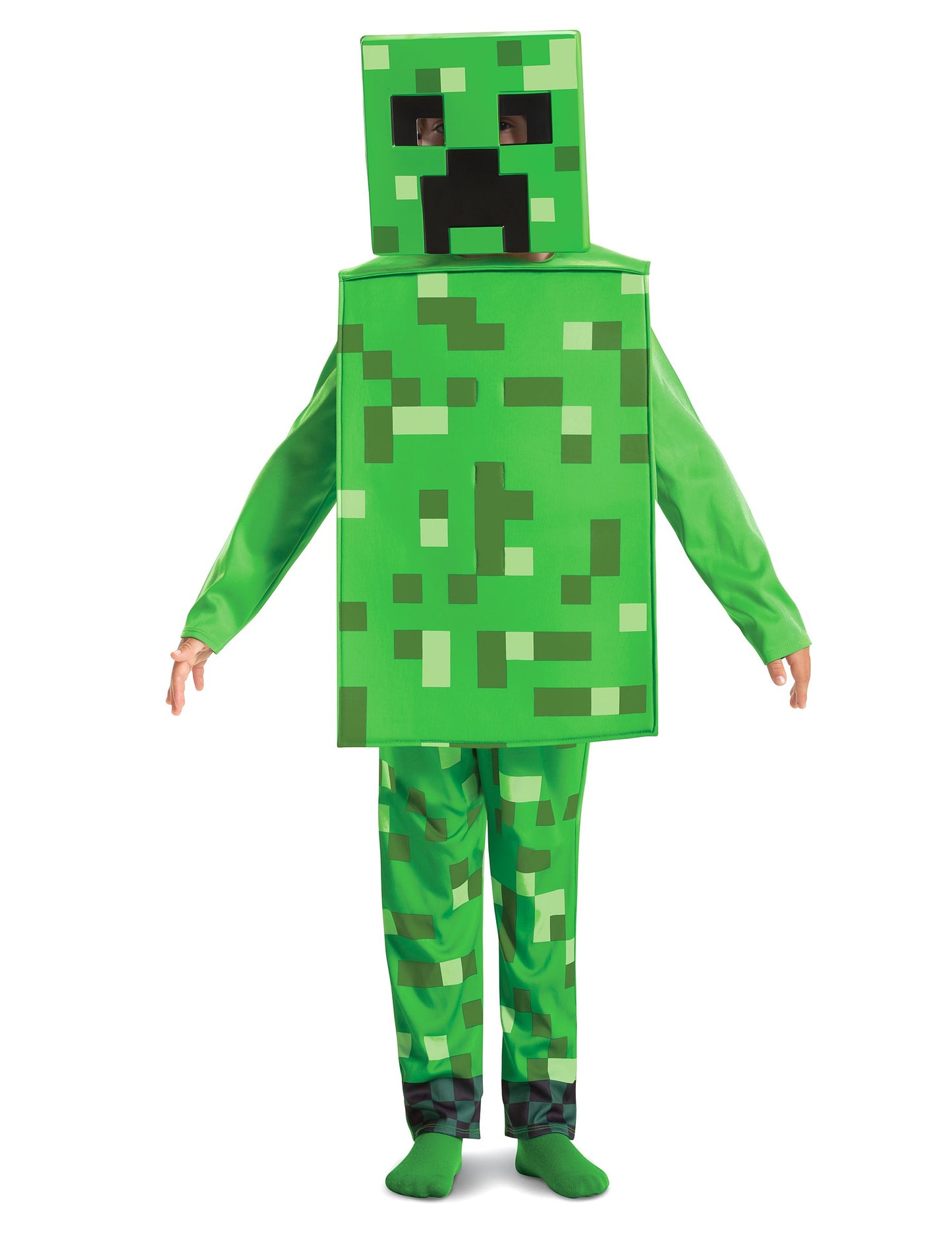 Klasszikus jelmezek Creepper Minecraft gyerekek