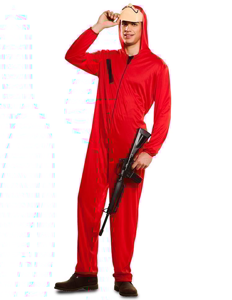 Kombinált álruhás és maszk la Casa de papel felnőtt