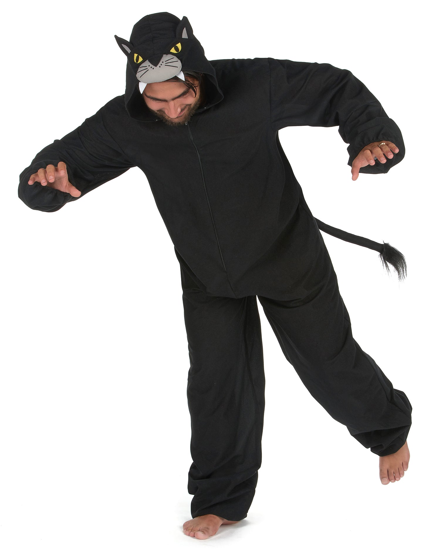 Fekete Párda férfi Panther kombinált kézműves