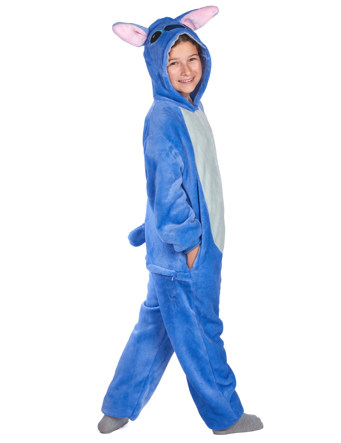 Déguisement créature extraterrestre bleue enfant
