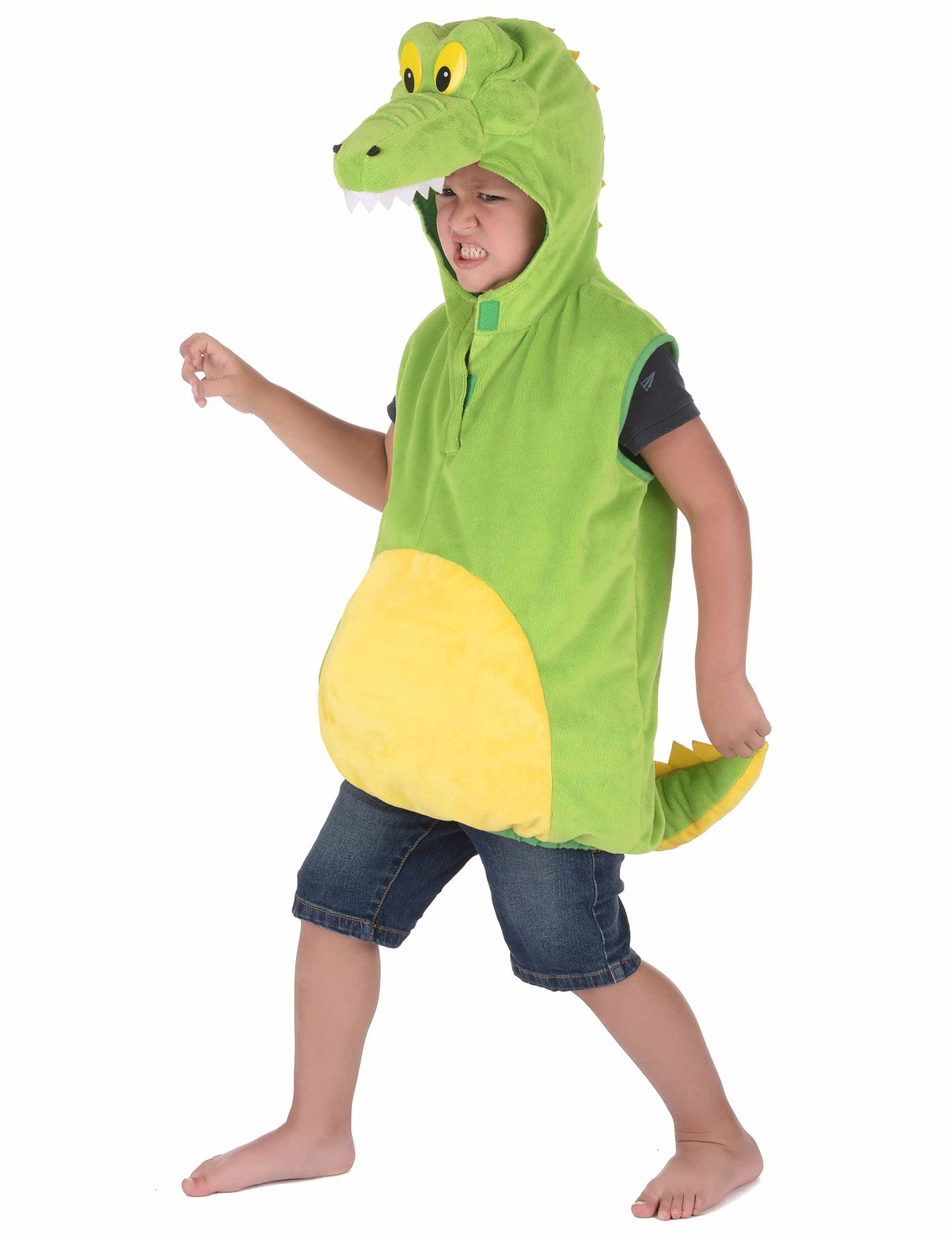Gyerek párnázott krokodil álruhás