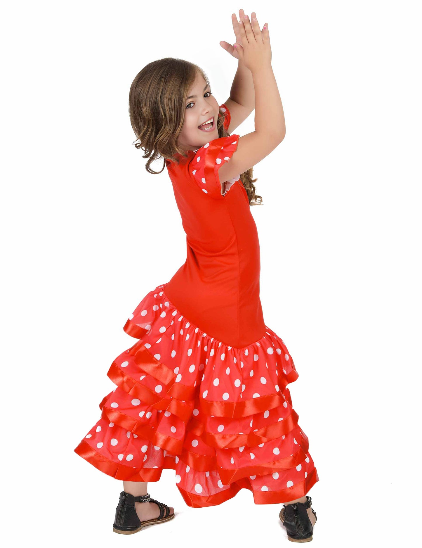 Piros flamenco flamenco táncos jelmez lány lány lány