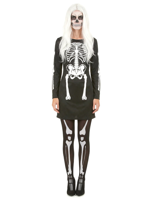 Felnőtt Halloween párjelmez csontvázaknak