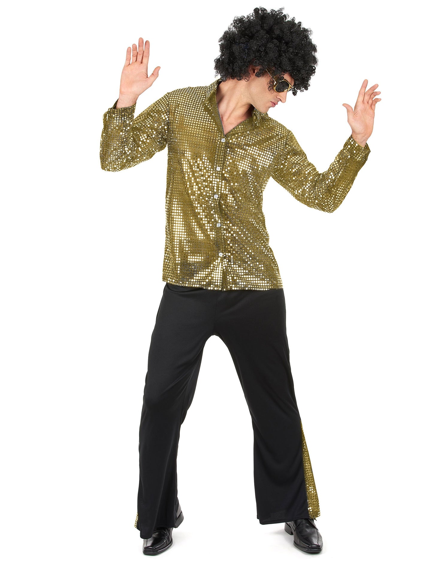 Férfi arany disco álruhája